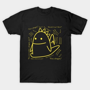 Cute Dragon Identity Crisis T-Shirt